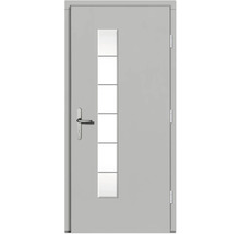 Haustür DW02a Kiefer RAL 9016 verkehrsweiß 1100x2100 mm DIN Rechts (nach innen öffnend)