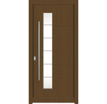 Haustür DW02a Kiefer/Eiche S52-Zeder 1100x2100 mm DIN Links (nach innen öffnend)
