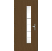 Haustür DW02a Kiefer/Eiche S52-Zeder 1100x2100 mm DIN Links (nach innen öffnend)