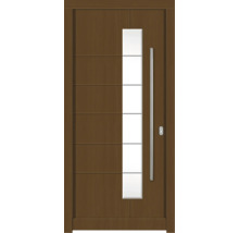 Haustür DW02a Kiefer/Eiche S52-Zeder 1100x2100 mm DIN Rechts (nach innen öffnend)