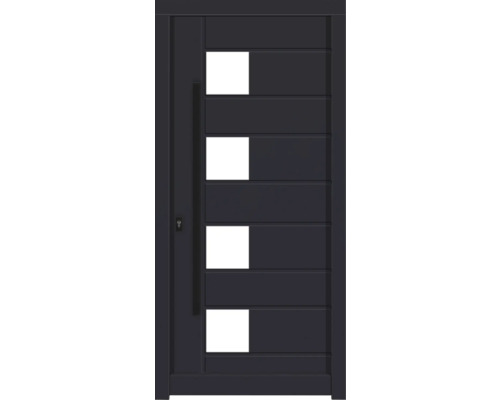 Haustür DW04 Kiefer RAL 7016 anthrazitgrau 1000x2100 mm DIN Rechts (nach innen öffnend) Haustür DW04 Kiefer RAL 7016 anthrazitgrau 1000x2100 mm DIN Rechts (nach innen öffnend)