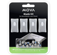 Mova Messerklingen Set für Mova Rasenmähroboter, inklusive Schrauben