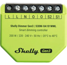 Shelly Dimmer Gen3 intelligenter Dimmregler