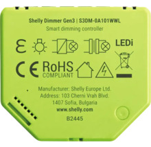 Shelly Dimmer Gen3 intelligenter Dimmregler