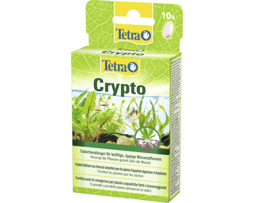 Tetra Crypto Düngetabletten für Wasserpflanzen, Packung mit zehn Stück