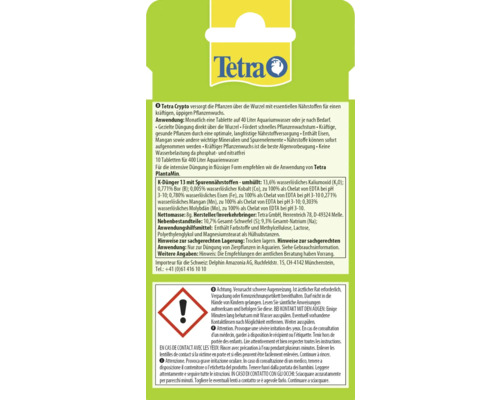 Tetra Crypto Pflanzendünger Tabletten für Aquarienpflanzen