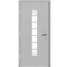 Haustür DW12 Kiefer RAL 9016 verkehrsweiß 1100x2100 mm DIN Links (nach innen öffnend)