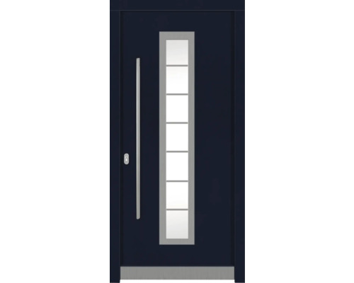 Haustür DW12 Kiefer RAL 5003 saphierblau 1000x2100 mm DIN Links (nach innen öffnend) Haustür DW12 Kiefer RAL 5003 saphierblau 1000x2100 mm DIN Links (nach innen öffnend)
