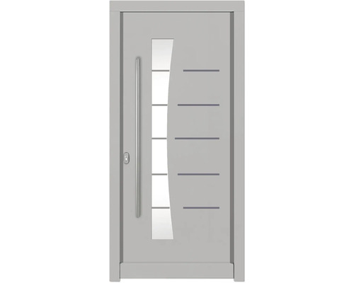 Haustür DW13 Kiefer RAL 9016 verkehrsweiß 1000x2100 mm DIN Links (nach innen öffnend) Haustür DW13 Kiefer RAL 9016 verkehrsweiß 1000x2100 mm DIN Links (nach innen öffnend)