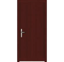 Haustür DW39 Kiefer/Eiche S62-Mahagoni 1000x2100 mm DIN Links (nach innen öffnend)