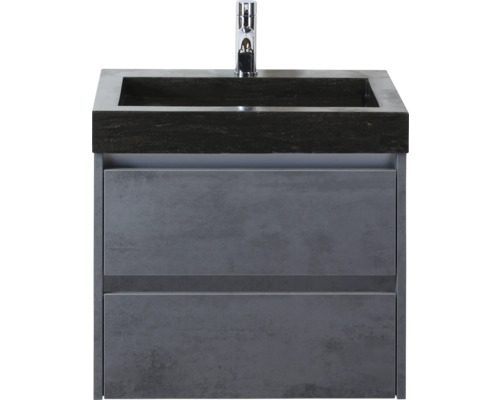 Waschtisch mit zwei Schubladen und Armatur