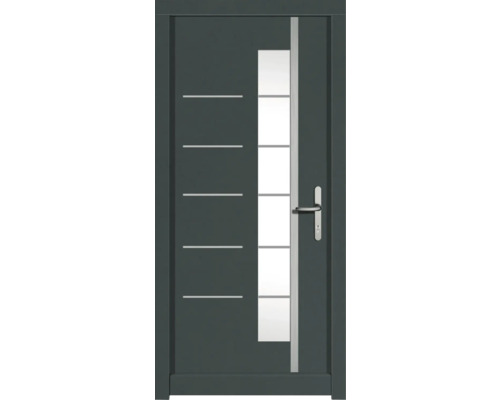 Haustür DW18 Kiefer RAL 6012 schwarzgrün 1000x2100 mm DIN Rechts (nach innen öffnend) Haustür DW18 Kiefer RAL 6012 schwarzgrün 1000x2100 mm DIN Rechts (nach innen öffnend)