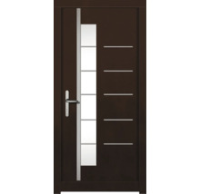 Haustür DW18 Kiefer/Eiche Nussbaum 1100x2100 mm DIN Links (nach innen öffnend)
