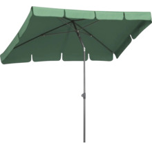 Rechteckiger Sonnenschirm mit Kurbelmechanismus