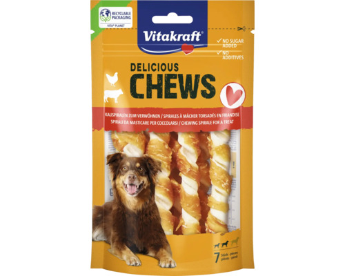 Hundesnack Vitakraft Kauspirale Huhn 7 Stück