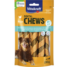 Verpackung Vitakraft Dental Chews Veggie für Hunde mit Hund auf der Verpackung