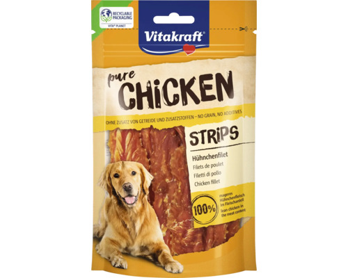 Hundesnack Vitakraft Hühnerstreifen 80 g