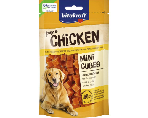 Hundesnack Vitakraft Mini Cubes Huhn 80 g
