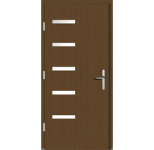 Haustür DW20 Kiefer/Eiche S52-Zeder 1000x2100 mm DIN Links (nach innen öffnend)