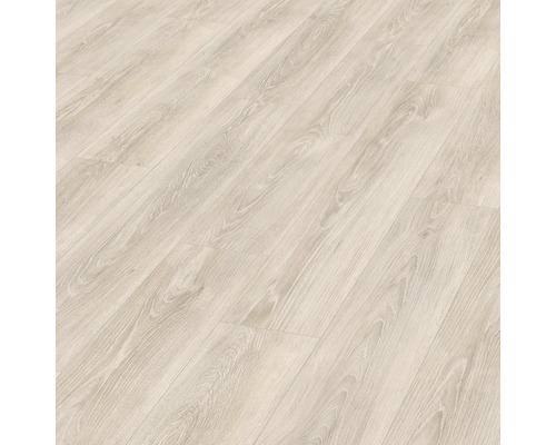 Laminat Nature Sense Newport Eiche hellgrau Landhausdiele 1292 x 193 x 7 mm Heller Laminatboden mit Holzoptik