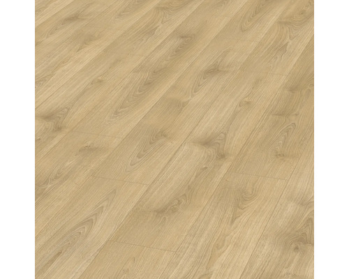 Laminat Nature Sense Nord Eiche hellbraun Landhausdiele 1292 x 193 x 8 mm Verlegung von Laminatboden in Holzoptik