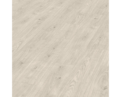 Laminat wasserfest Nature Sense Berdal Eiche Landhausdiele 1292 x 193 x 8 mm Helle Laminatbodenoberfläche mit Holzstruktur