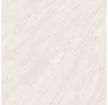 Heller Laminatboden in Holzoptik