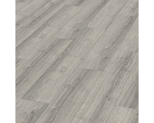 Laminat wasserfest Nature Sense Sherman Eiche Landhausdiele 1292 x 193 x 8 mm Verlegtes Laminat mit Holzoptik
