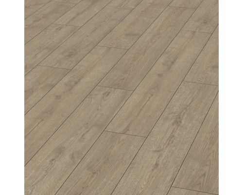Laminat wasserfest Nature Sense Turin Eiche Landhausdiele 1292 x 193 x 8 mm Verlegter Laminatboden mit Holzoptik