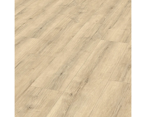 Verlegtes Laminat im Holzdesign