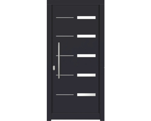 Haustür DW20 Kiefer RAL 7016 anthrazitgrau 1100x2100 mm DIN Links (nach innen öffnend) Haustür DW20 Kiefer RAL 7016 anthrazitgrau 1100x2100 mm DIN Links (nach innen öffnend)