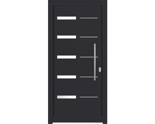 Haustür DW20 Kiefer RAL 7016 anthrazitgrau 1000x2100 mm DIN Rechts (nach innen öffnend) Haustür DW20 Kiefer RAL 7016 anthrazitgrau 1000x2100 mm DIN Rechts (nach innen öffnend)