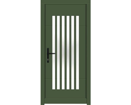 Haustür DW25 Kiefer RAL 6000 patinagrün 1000x2100 mm DIN Links (nach innen öffnend) Haustür DW25 Kiefer RAL 6000 patinagrün 1000x2100 mm DIN Links (nach innen öffnend)