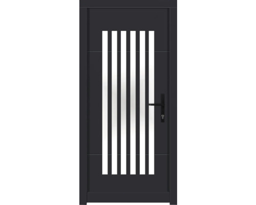 Haustür DW25 Kiefer RAL 7016 anthrazitgrau 1000x2100 mm DIN Rechts (nach innen öffnend) Haustür DW25 Kiefer RAL 7016 anthrazitgrau 1000x2100 mm DIN Rechts (nach innen öffnend)