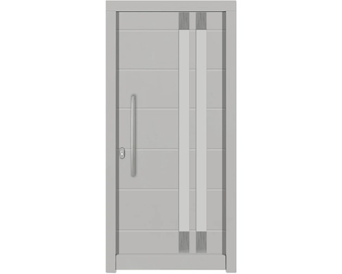 Haustür DW27 Kiefer RAL 9016 verkehrsweiß 1100x2100 mm DIN Links (nach innen öffnend) Haustür DW27 Kiefer RAL 9016 verkehrsweiß 1100x2100 mm DIN Links (nach innen öffnend)