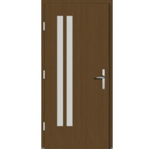 Haustür DW27 Kiefer/Eiche S52-Zeder 1000x2100 mm DIN Links (nach innen öffnend)