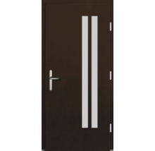 Haustür DW27 Kiefer/Eiche Nussbaum 1100x2100 mm DIN Rechts (nach innen öffnend)