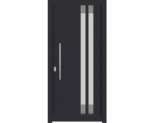 Haustür DW27 Kiefer RAL 7016 anthrazitgrau 1000x2100 mm DIN Links (nach innen öffnend) Haustür DW27 Kiefer RAL 7016 anthrazitgrau 1000x2100 mm DIN Links (nach innen öffnend)