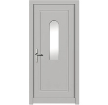 Haustür DW29 Kiefer RAL 9016 verkehrsweiß 1000x2100 mm DIN Links (nach innen öffnend)