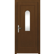 Haustür DW29 Kiefer/Eiche Aformosia 1000x2100 mm DIN Links (nach innen öffnend)