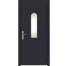 Haustür DW29 Kiefer RAL 7016 anthrazitgrau 1100x2100 mm DIN Links (nach innen öffnend)