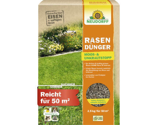 Rasendünger Neudorff SPEZIAL 5Plus1 2,5 kg 50 m²