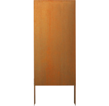 Gartensichtschutzwand aus Metall