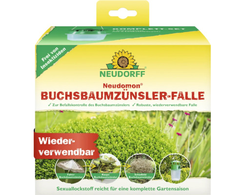 Buchsbaumzünsler-Falle Neudorff Neudomon inkl. 2 Lockstoffkapseln