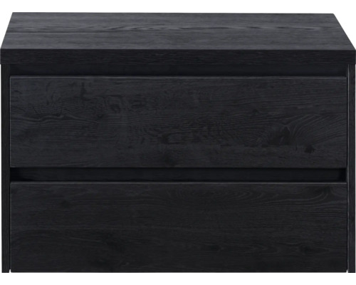 Nachtkonsole mit zwei Schubladen aus Holz