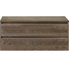 Kommode mit vier Schubladen in Holzoptik