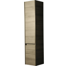 Hochschrank mit zwei Türen im Holzdesign