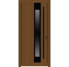 Haustür DW14a Kiefer/Eiche S52-Zeder 1000x2100 mm DIN Rechts (nach innen öffnend)