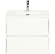 Waschtischunterschrank mit zwei Schubladen und Armatur