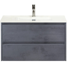 Waschtisch mit zwei Schubladen und Armatur